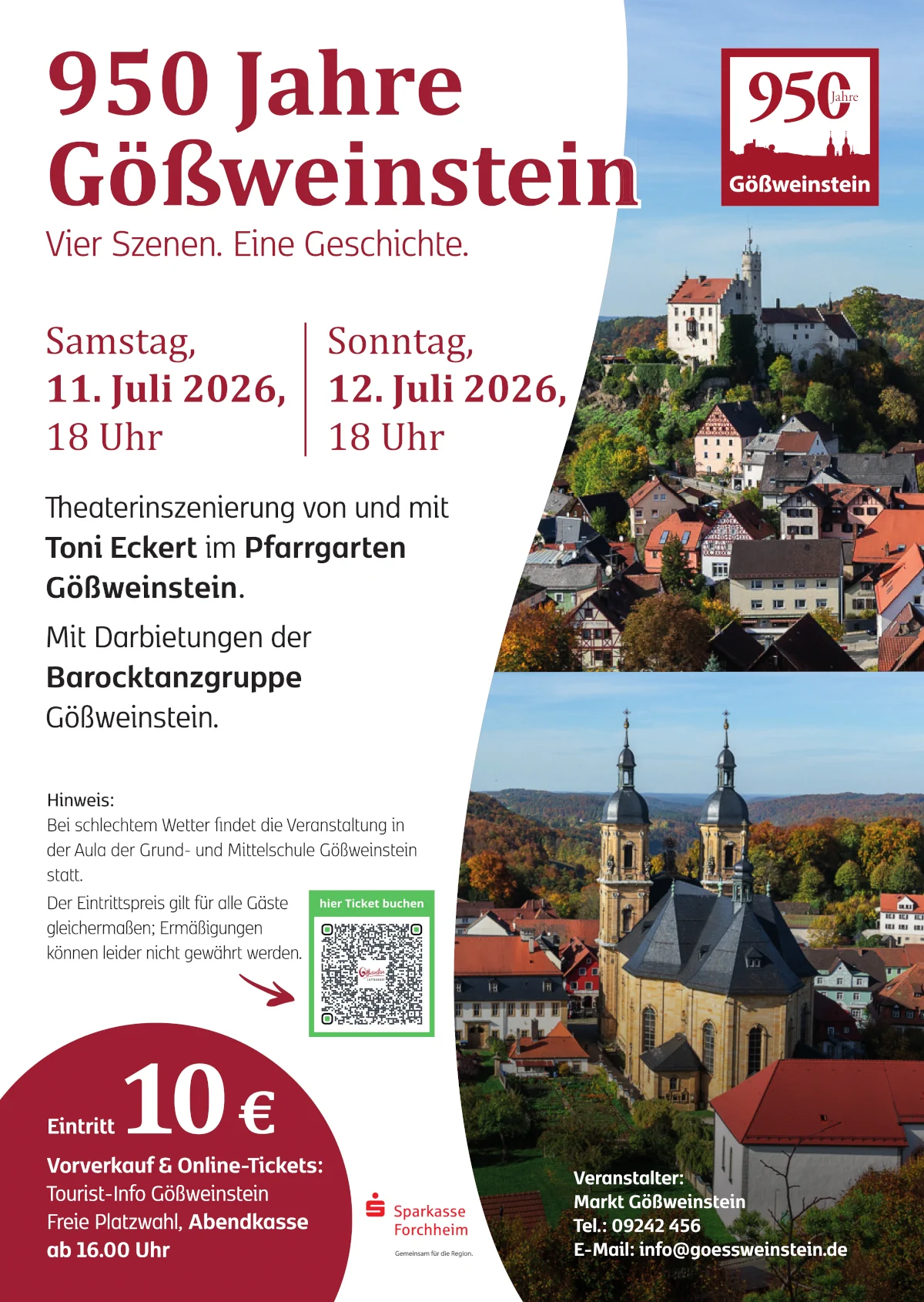 Plakat 950 Jahre Gößweinstein
